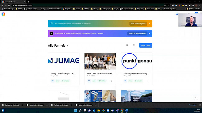 Die richtige Vorlage wählen