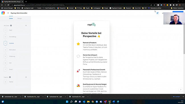 Praxisbeispiel Unternehmensvorteile
