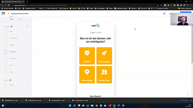 Praxisbeispiel Fragen