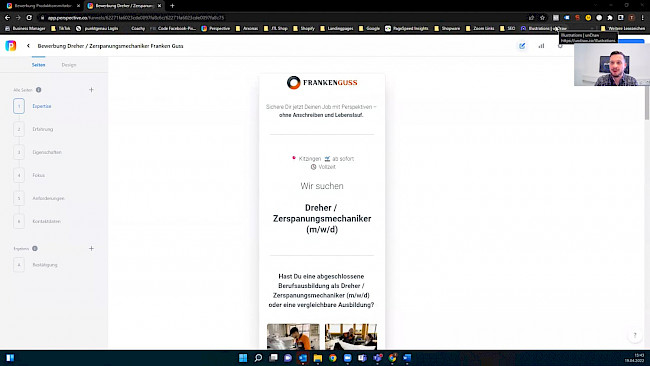 Rechtschreibprüfung & Funnel veröffentlichen