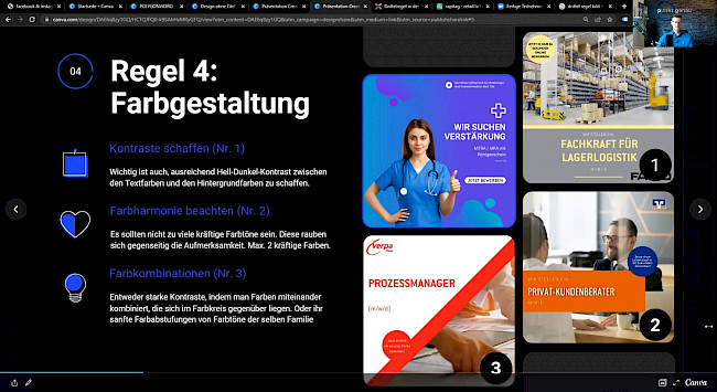 Regel 4: Farbgestaltung