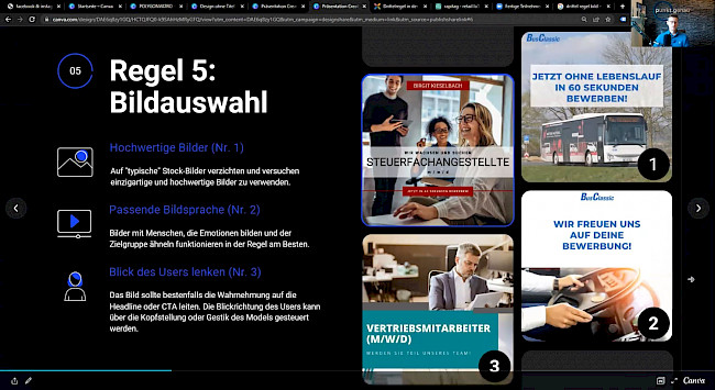 Regel 5: Bildauswahl