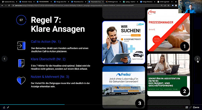 Regel 7: Klare Ansagen