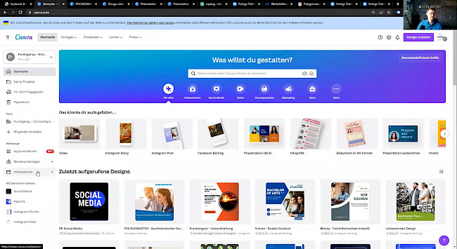 Unsere Ordner-Struktur