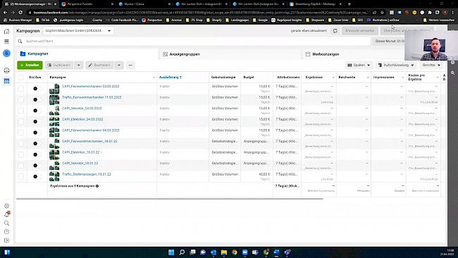 Conversion Kampagne: Unterschied und erste Einstellungen