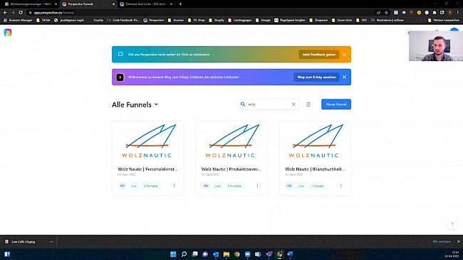 Optimierungen Funnel