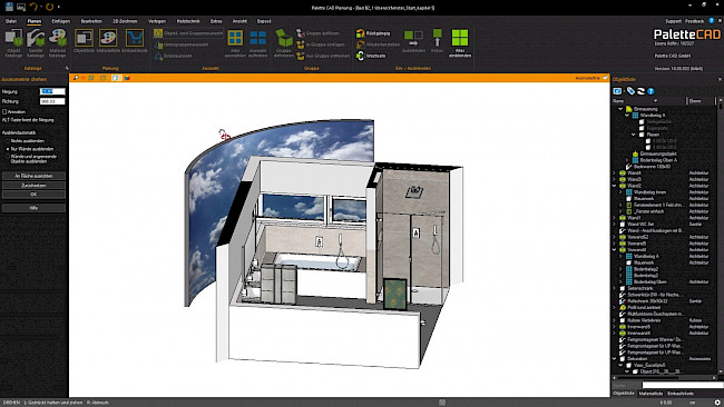 Ecküberschuss entfernen