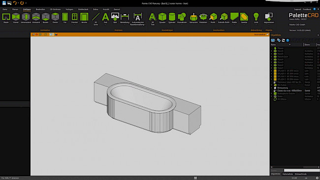 Marmorplatte erstellen