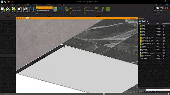 Aluschienen einfügen