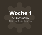 Woche 1: Einführung & Vorab Einrichtung