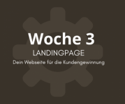 WOCHE 3: LANDINGPAGE